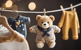 rs 149 bear design long-sleeve baby jumpsuit thespark shop
